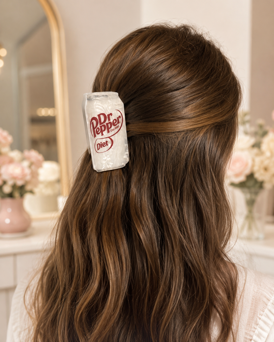 Diet Dr. Pepper Claw Clip