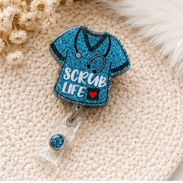 Decorative Retractable Badge Reel