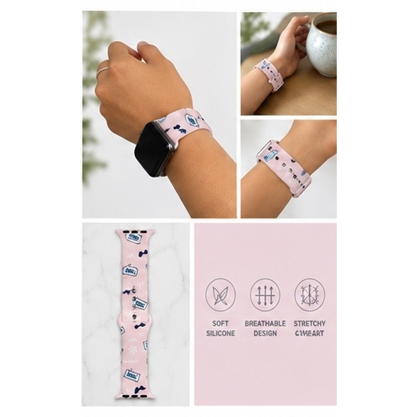 Silicone Apple Watch Band- 38/40mm