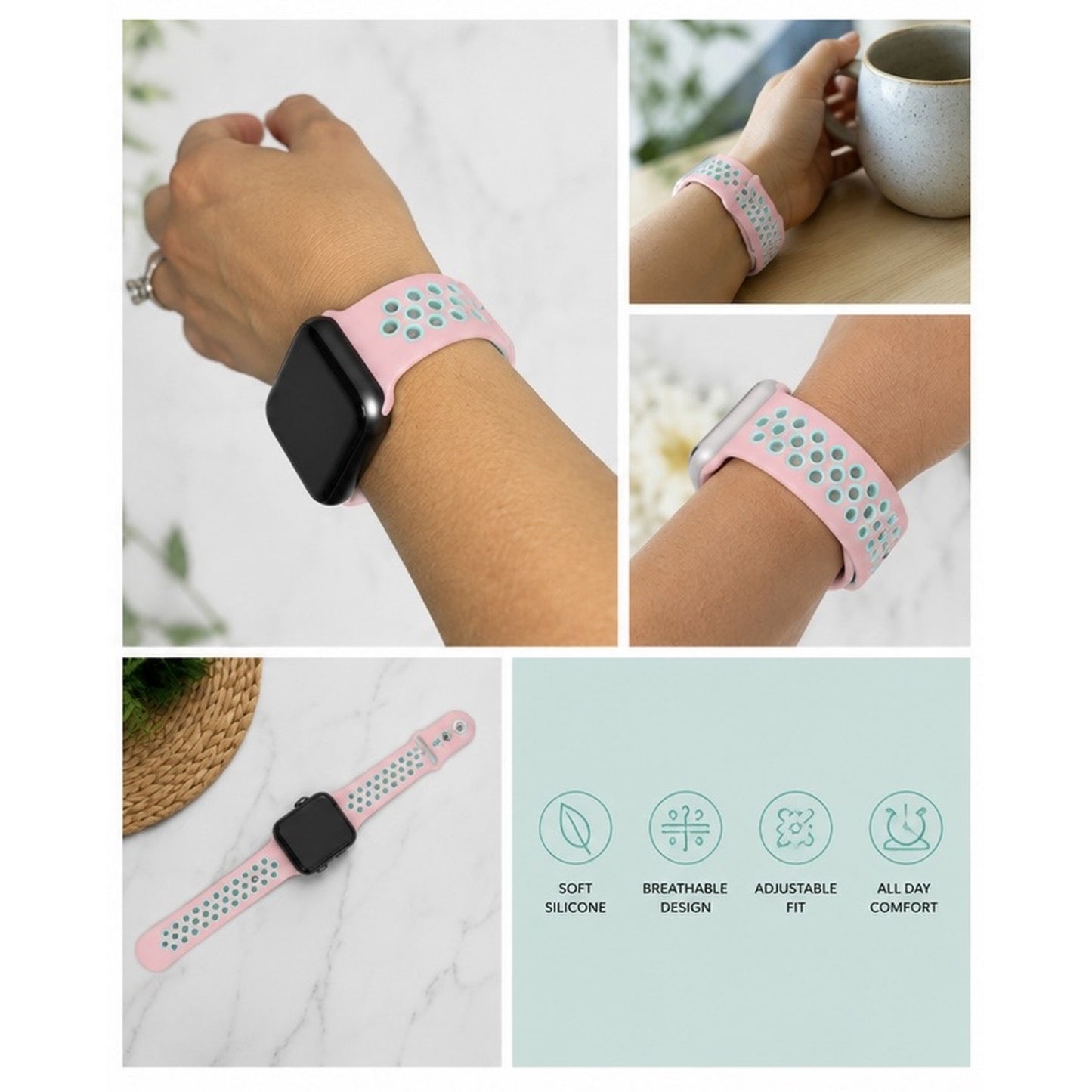 Silicone Apple Watch Band- 38/40mm