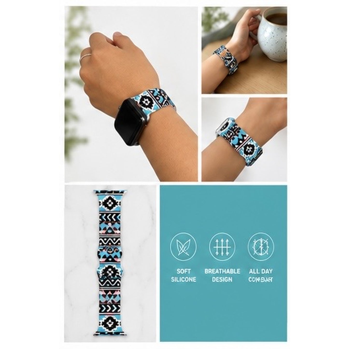 Silicone Apple Watch Band- 38/40mm
