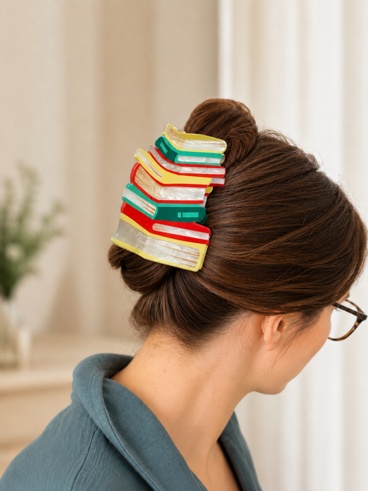 Large Book Claw Clip