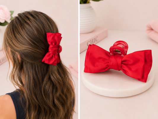 Satin Claw Clip- Small