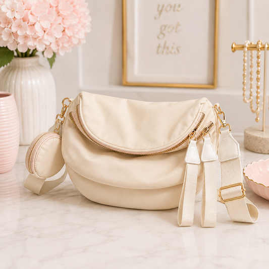 Crossbody Bag with Coin Pouch