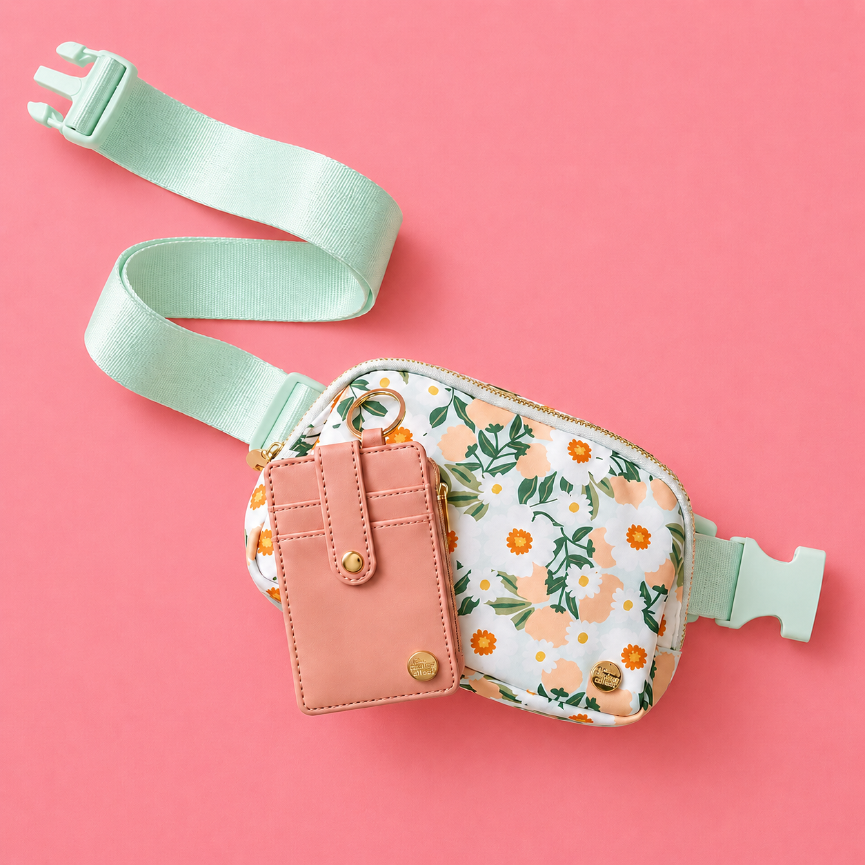 Belt Bag + Keychain Wallet