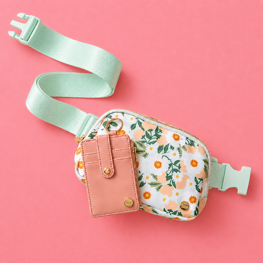 Belt Bag + Keychain Wallet