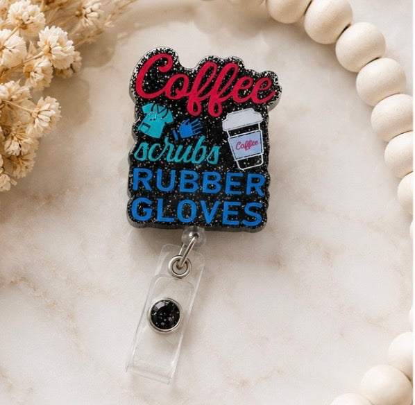 Decorative Retractable Badge Reel