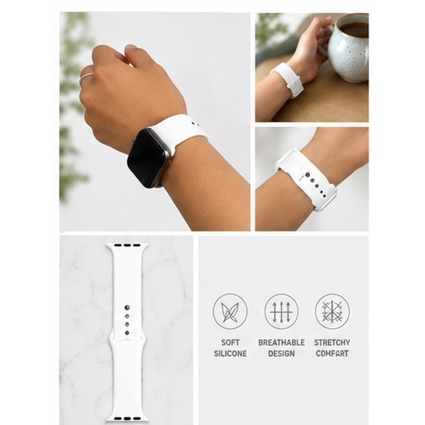 Silicone Apple Watch Band- 38/40mm