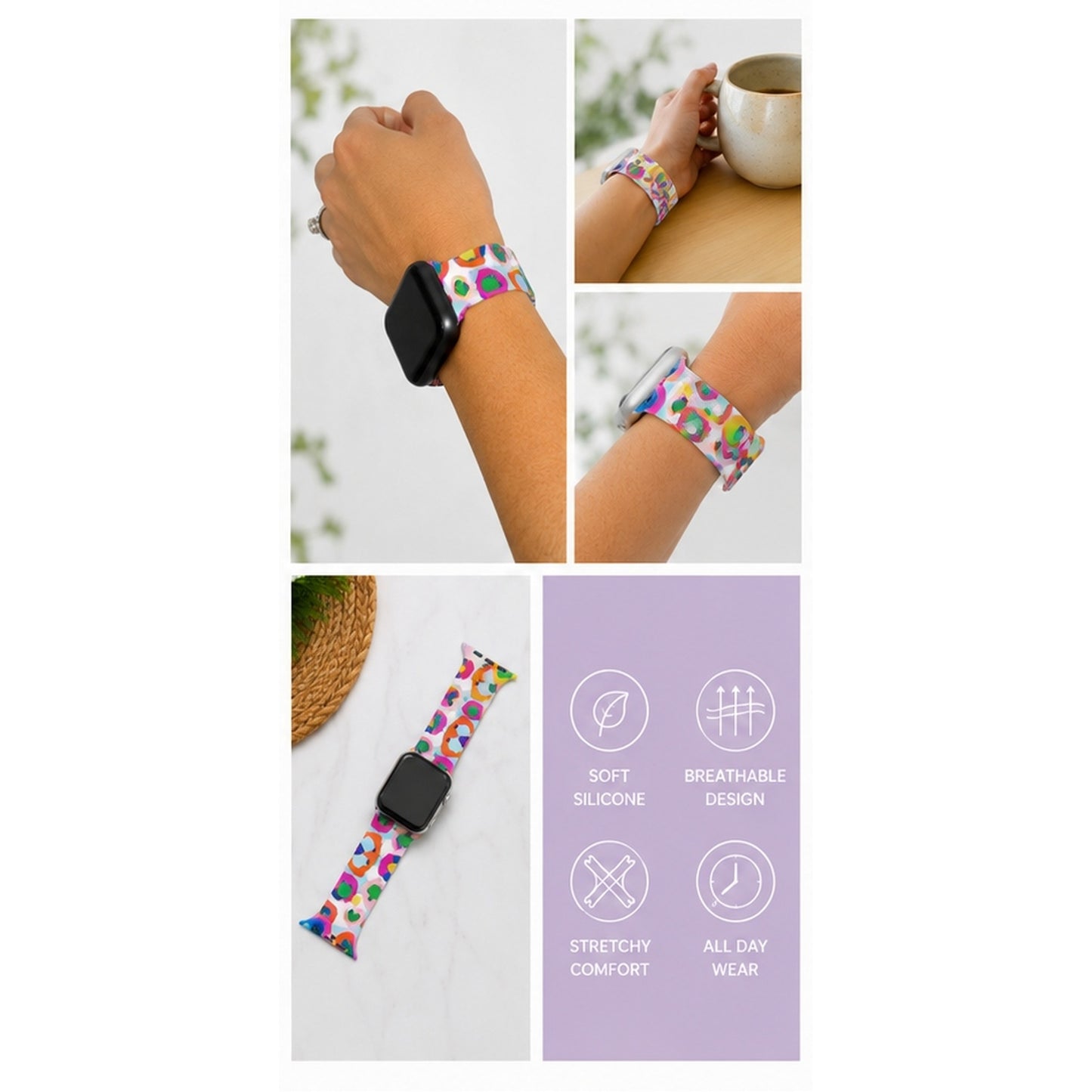 Silicone Apple Watch Band- 38/40mm