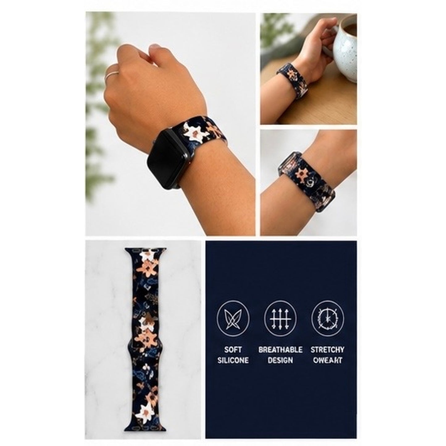 Silicone Apple Watch Band- 38/40mm