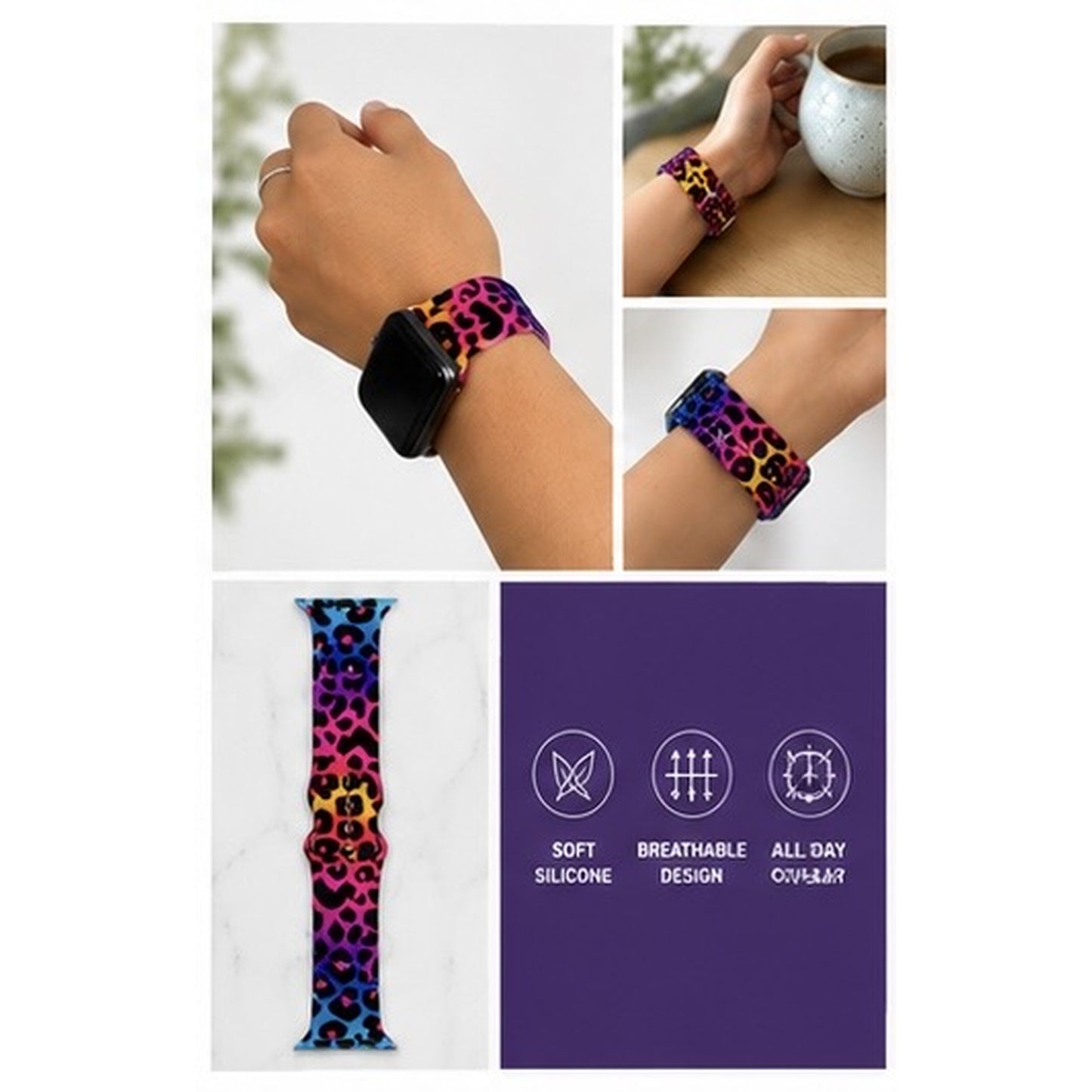 Silicone Apple Watch Band- 38/40mm