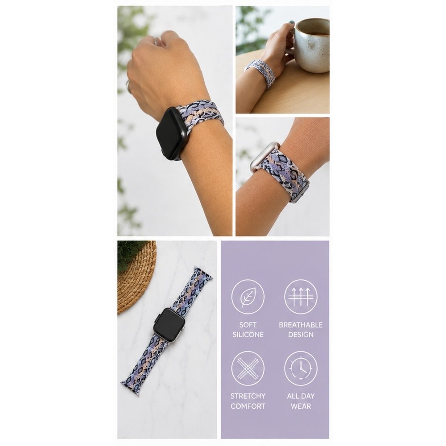 Silicone Apple Watch Band- 38/40mm